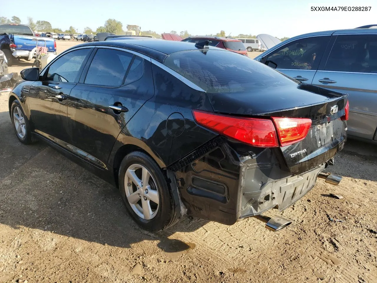 5XXGM4A79EG288287 2014 Kia Optima Lx