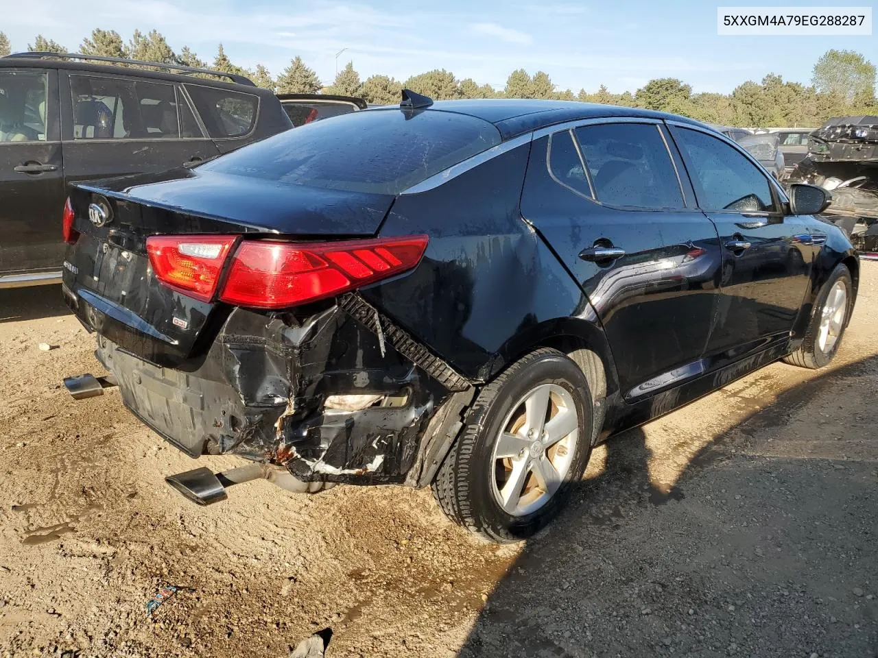 5XXGM4A79EG288287 2014 Kia Optima Lx