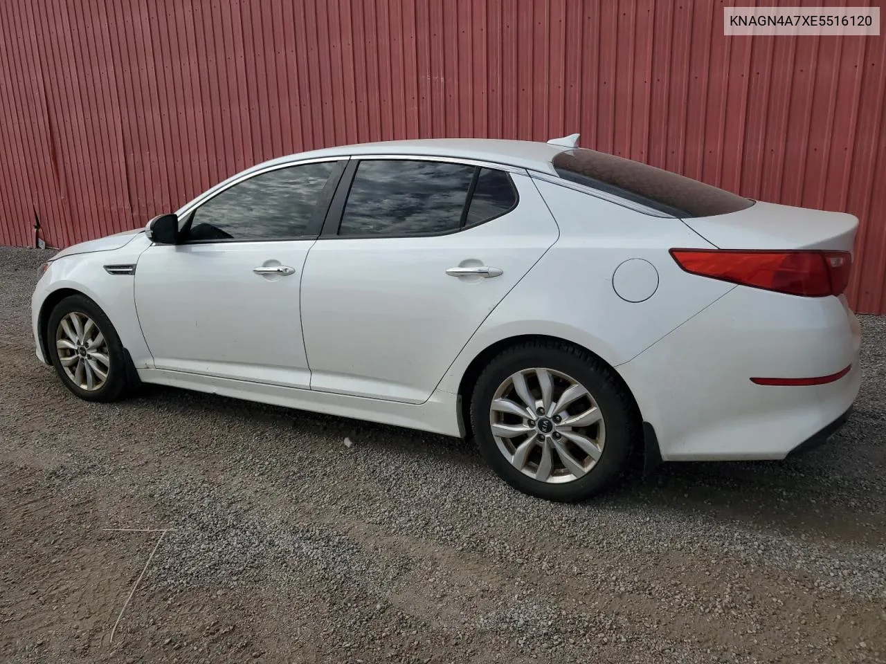 KNAGN4A7XE5516120 2014 Kia Optima Ex