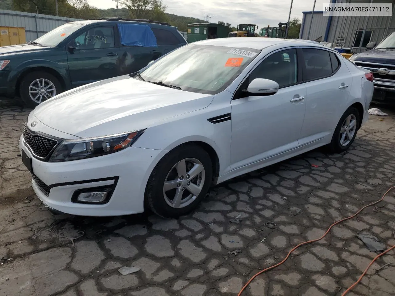 KNAGM4A70E5471112 2014 Kia Optima Lx