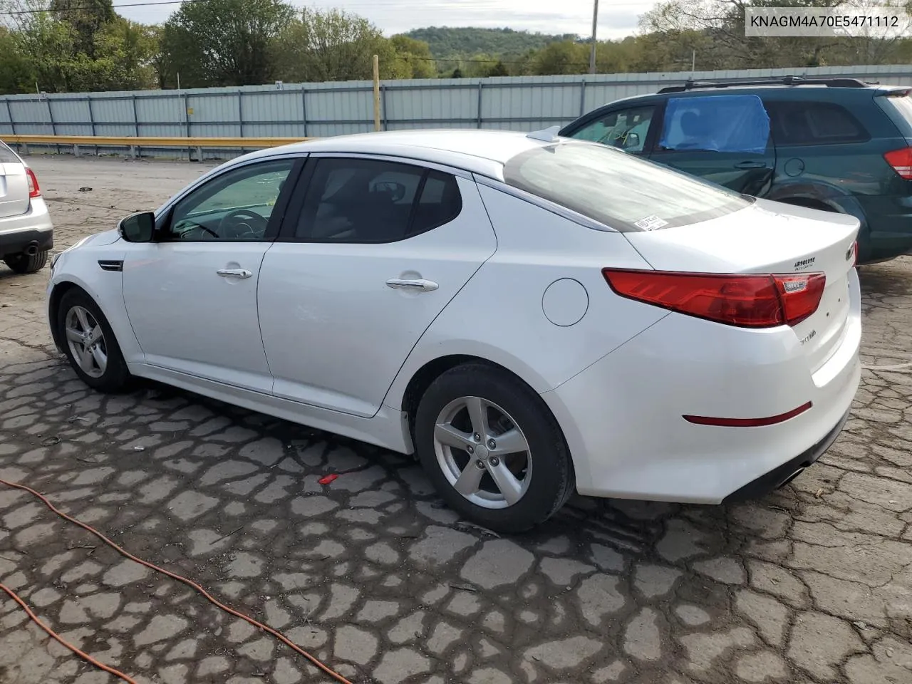 2014 Kia Optima Lx VIN: KNAGM4A70E5471112 Lot: 71790794