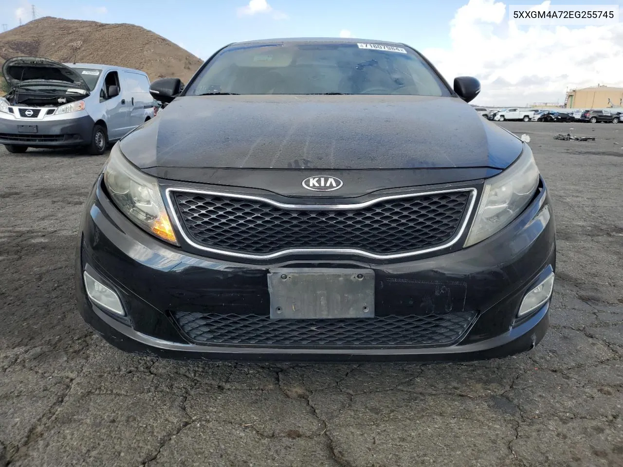 2014 Kia Optima Lx VIN: 5XXGM4A72EG255745 Lot: 71807984