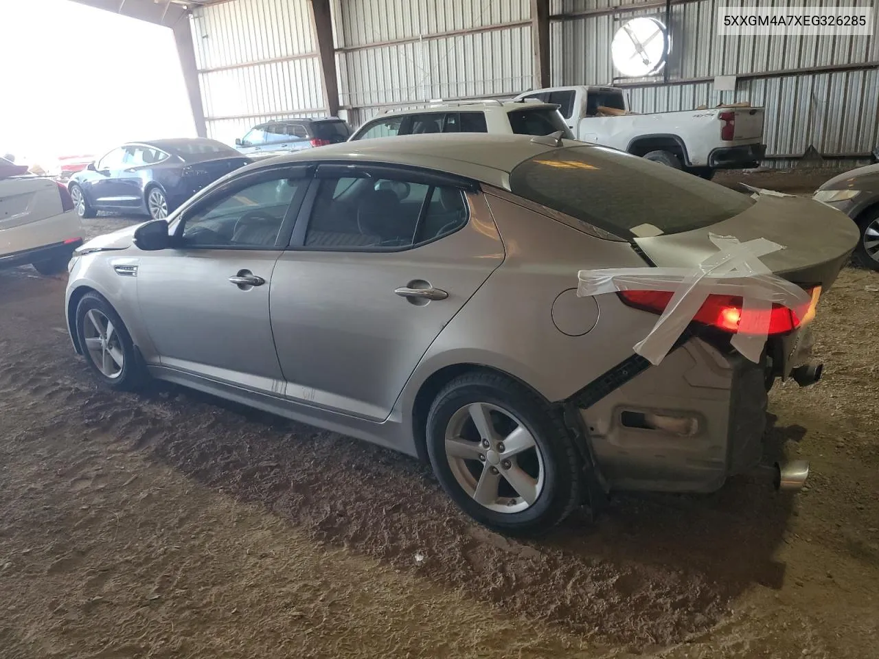 2014 Kia Optima Lx VIN: 5XXGM4A7XEG326285 Lot: 71826934