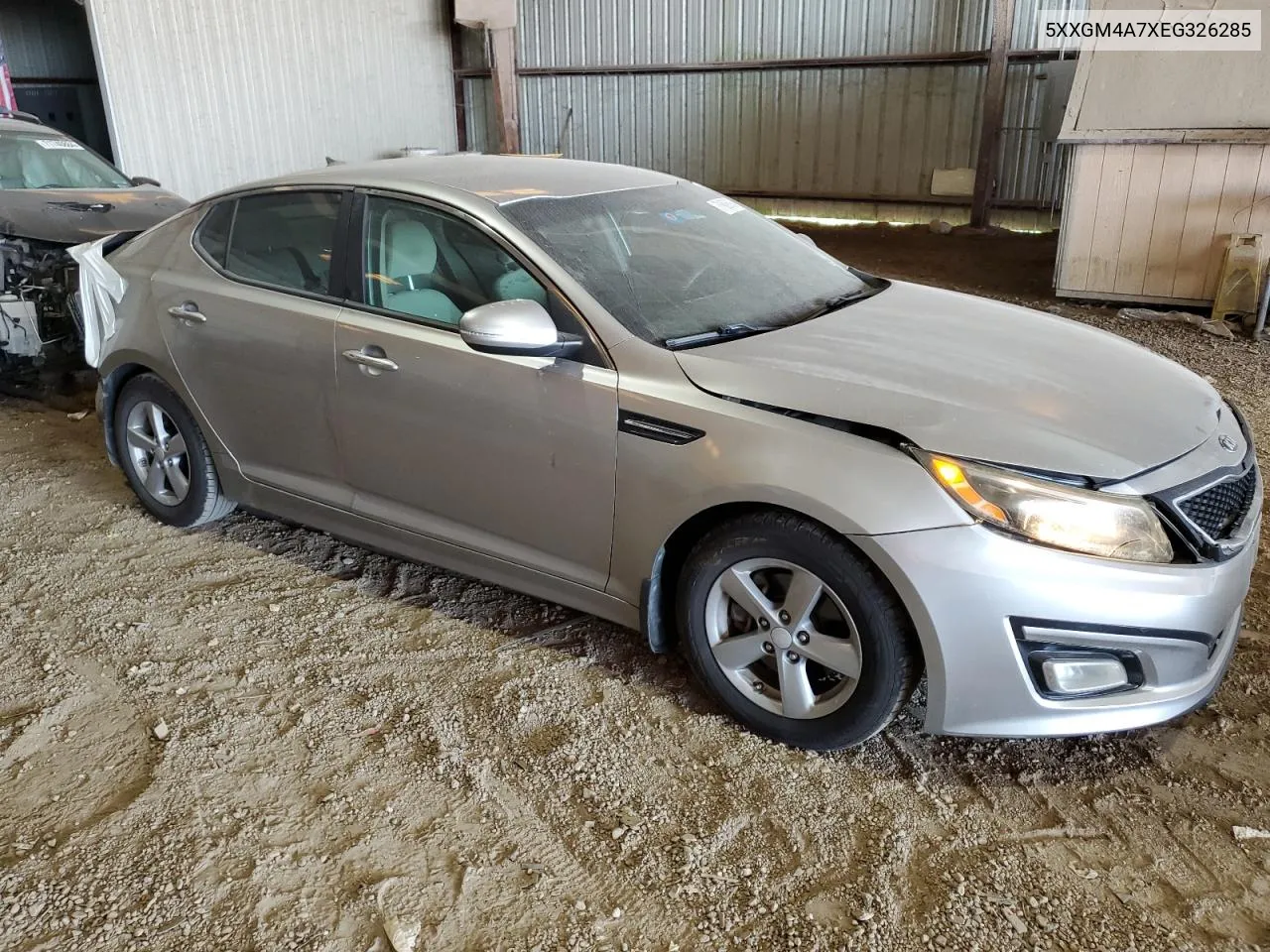 2014 Kia Optima Lx VIN: 5XXGM4A7XEG326285 Lot: 71826934