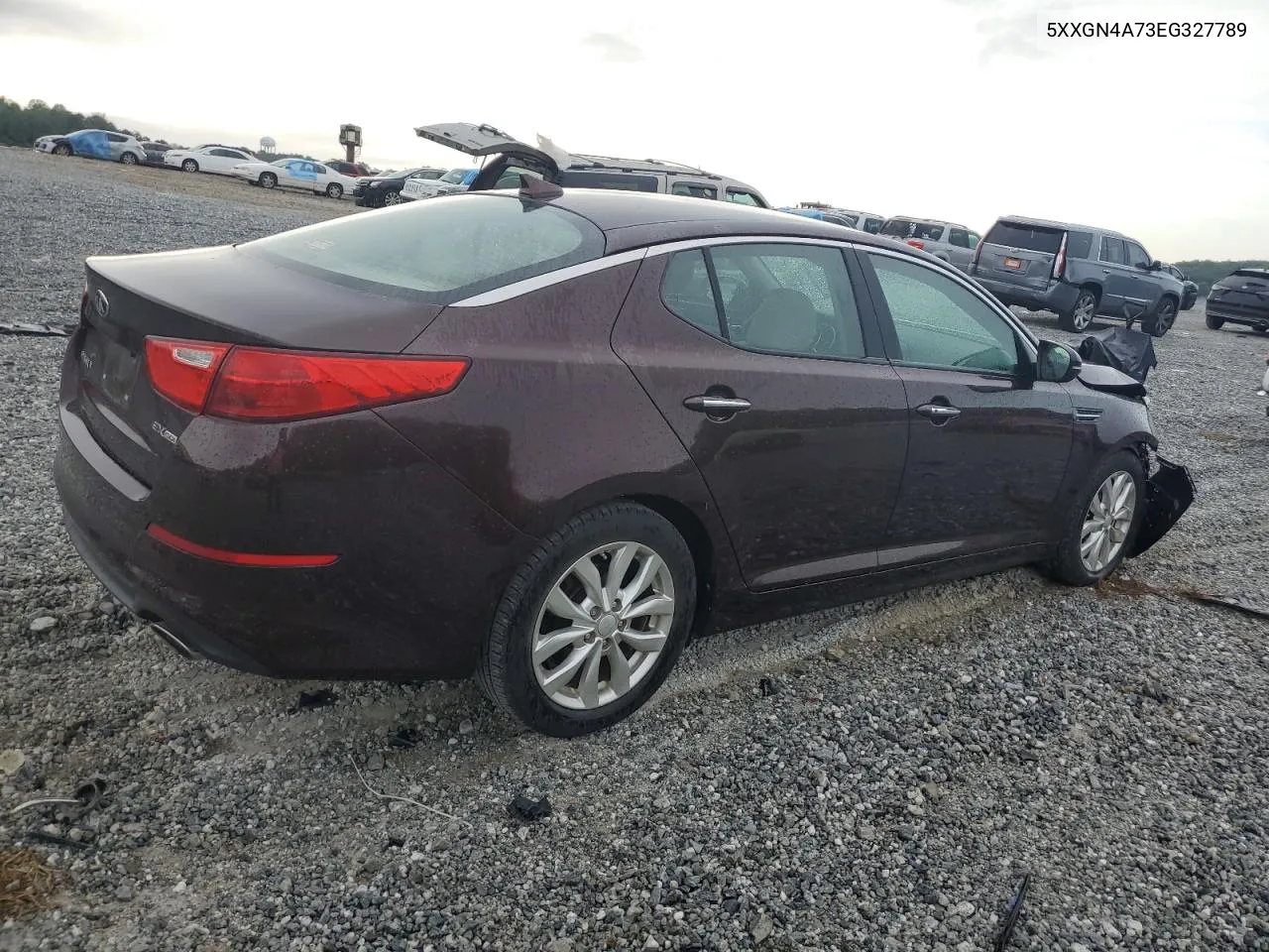 5XXGN4A73EG327789 2014 Kia Optima Ex