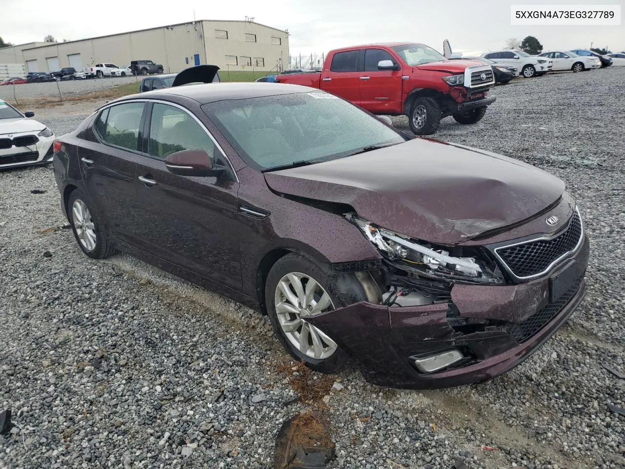 5XXGN4A73EG327789 2014 Kia Optima Ex