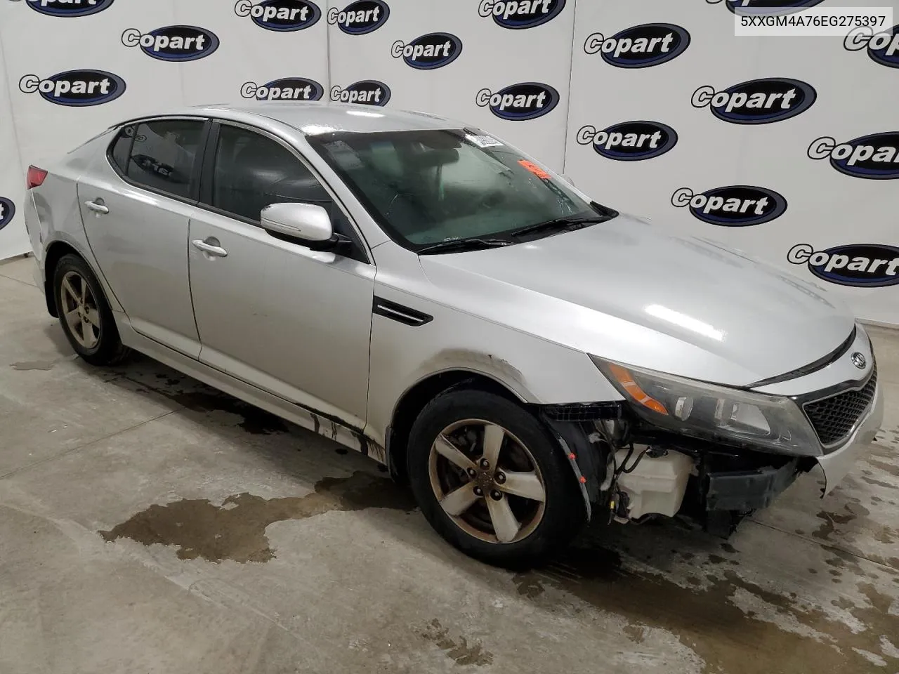 5XXGM4A76EG275397 2014 Kia Optima Lx