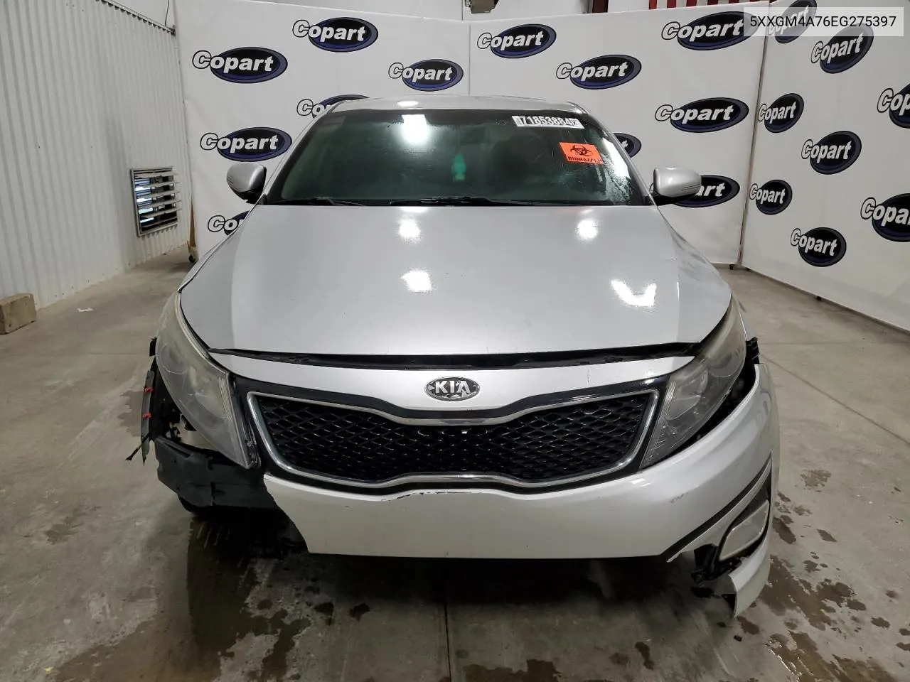 5XXGM4A76EG275397 2014 Kia Optima Lx