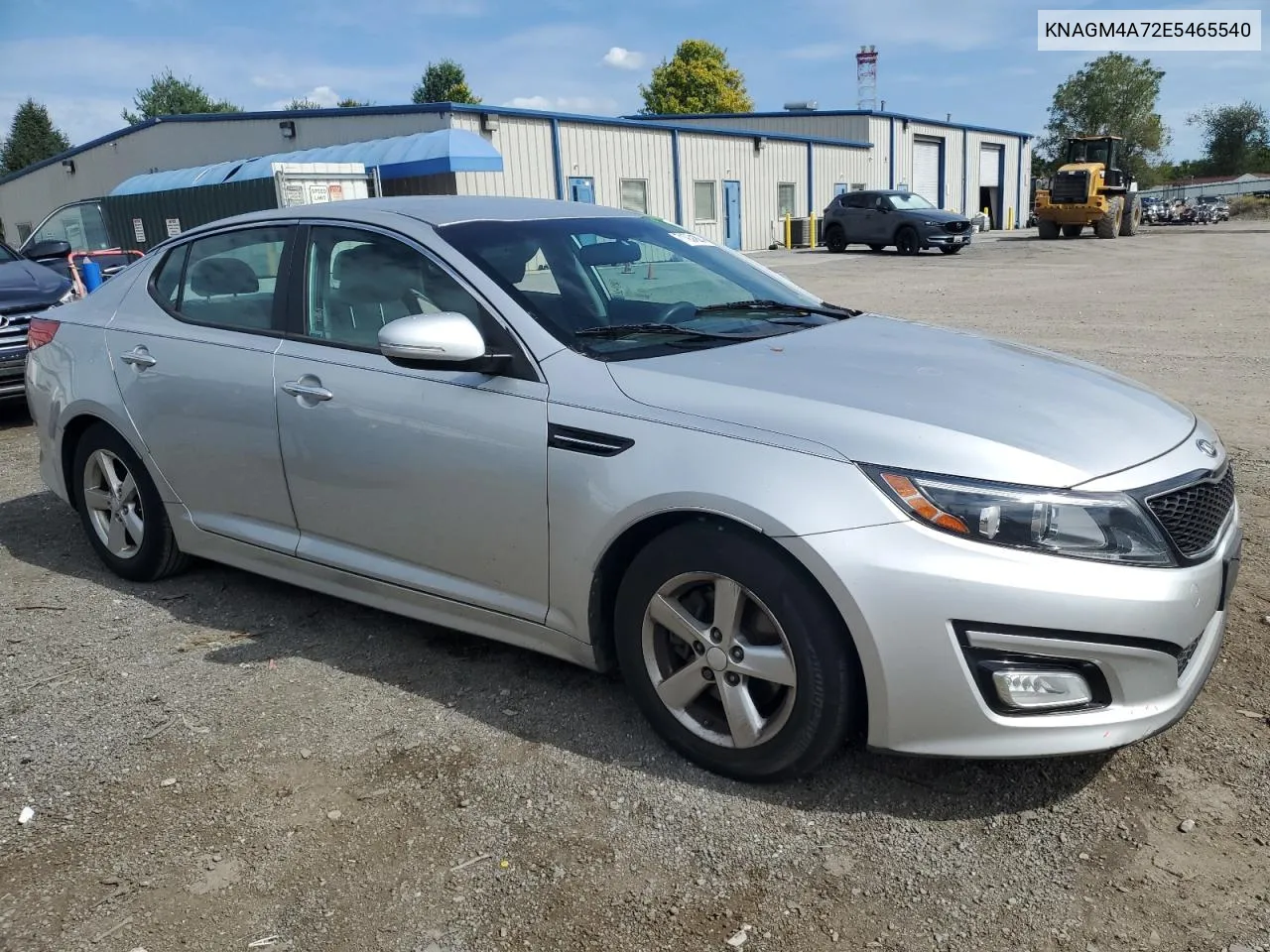 KNAGM4A72E5465540 2014 Kia Optima Lx