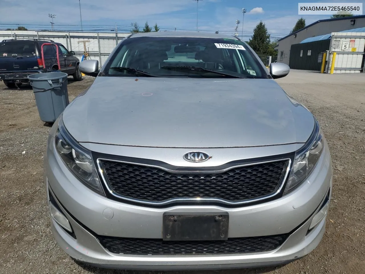 KNAGM4A72E5465540 2014 Kia Optima Lx