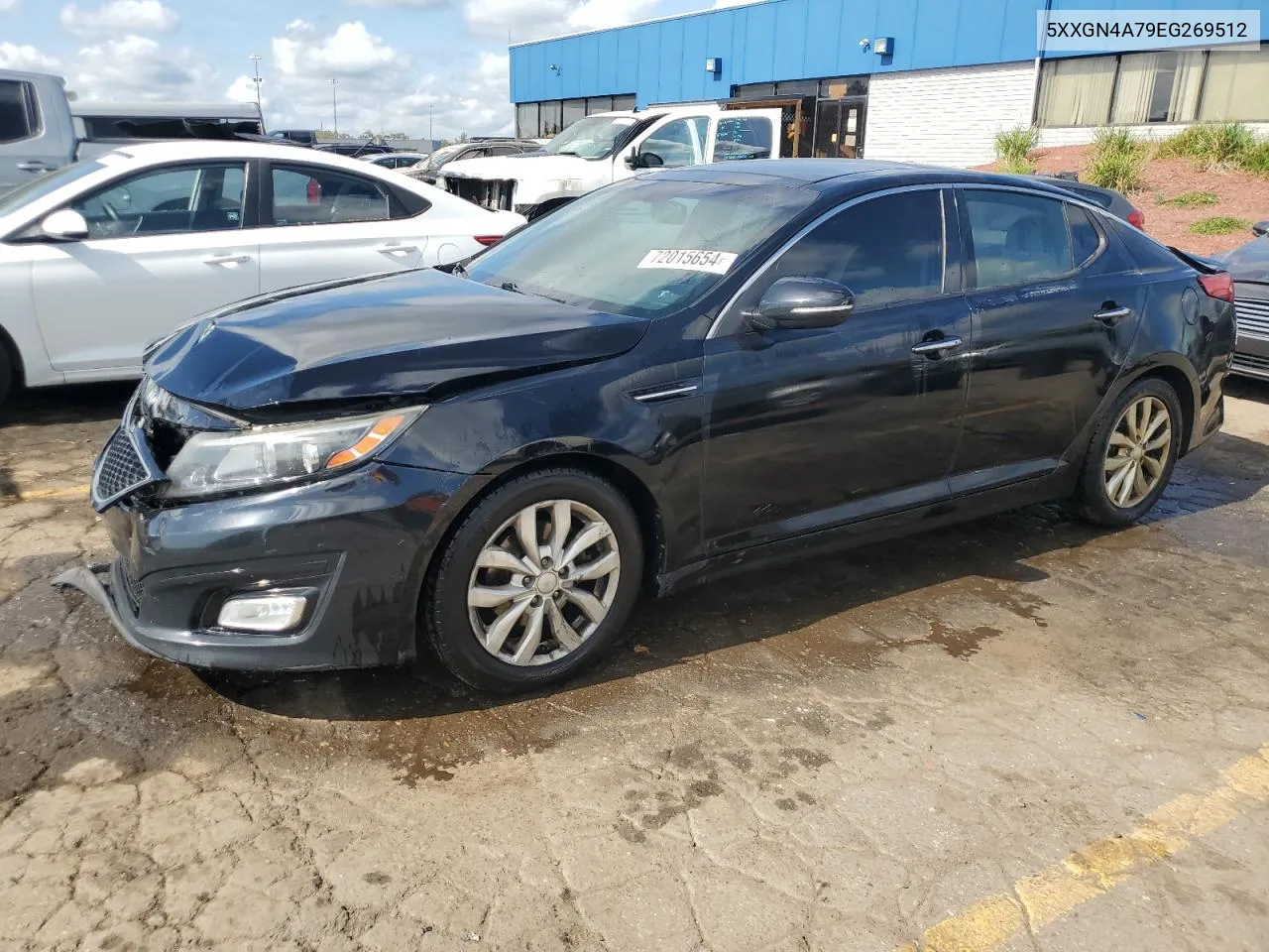 2014 Kia Optima Ex VIN: 5XXGN4A79EG269512 Lot: 72015654