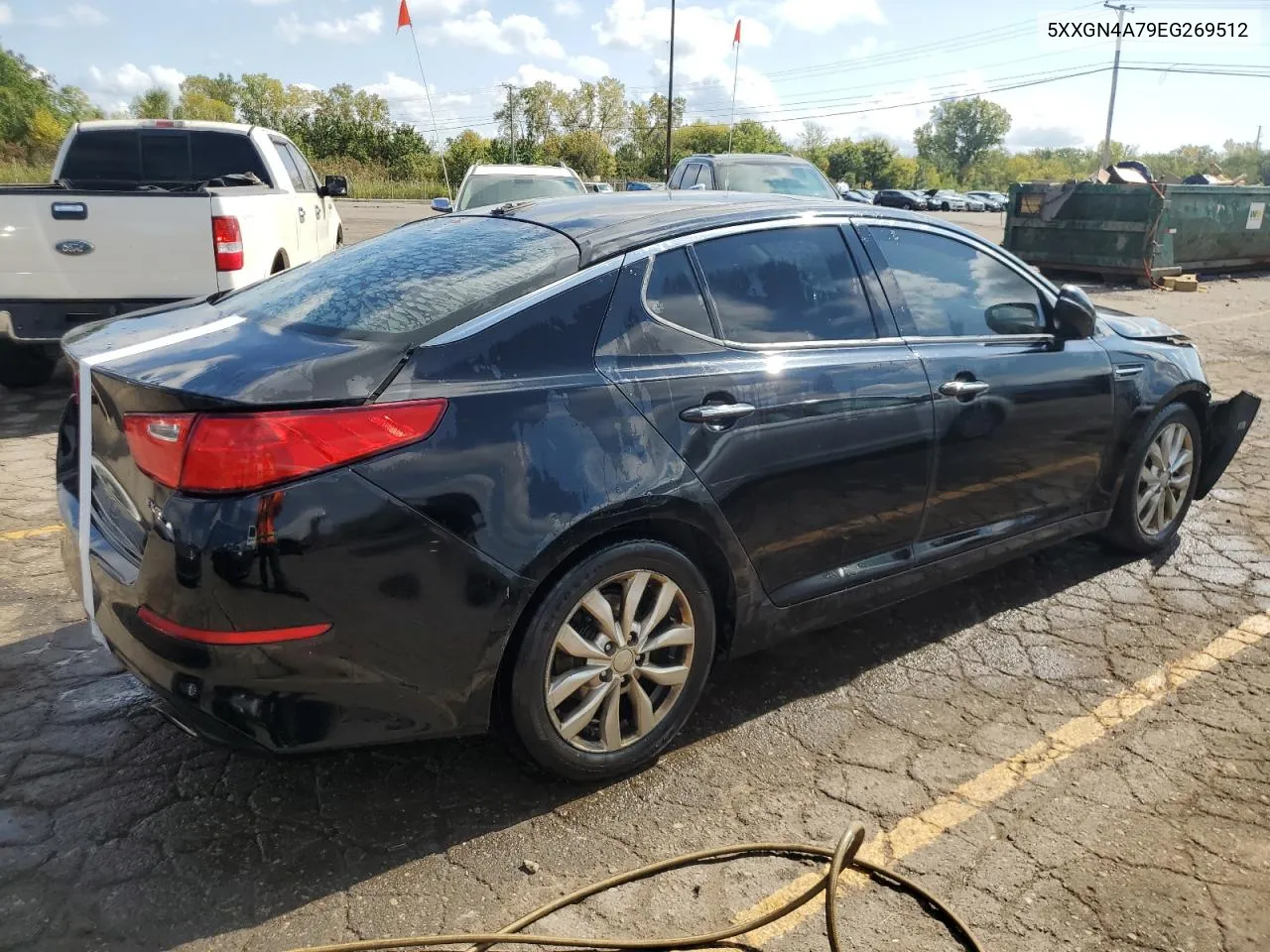 2014 Kia Optima Ex VIN: 5XXGN4A79EG269512 Lot: 72015654