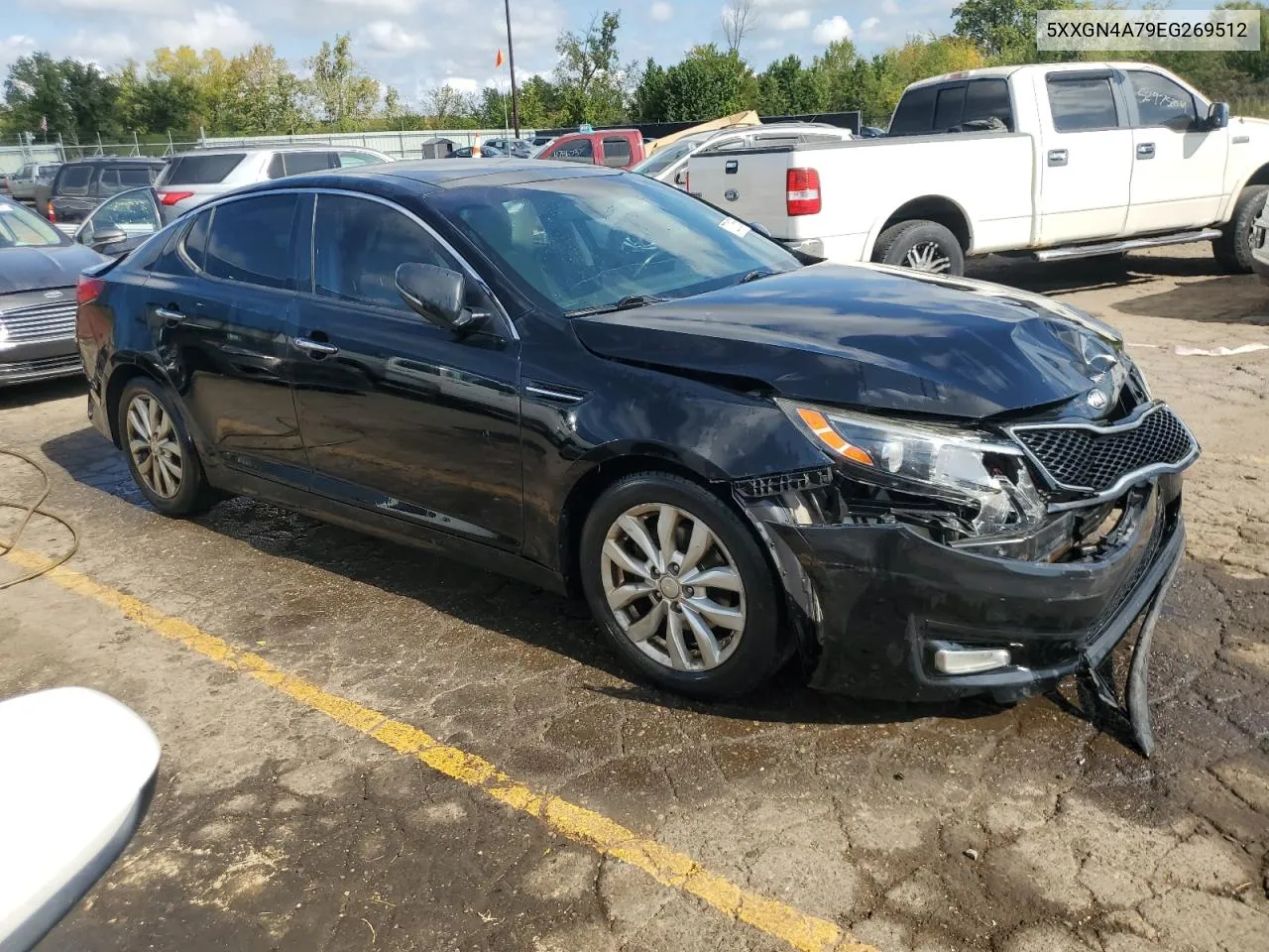 2014 Kia Optima Ex VIN: 5XXGN4A79EG269512 Lot: 72015654