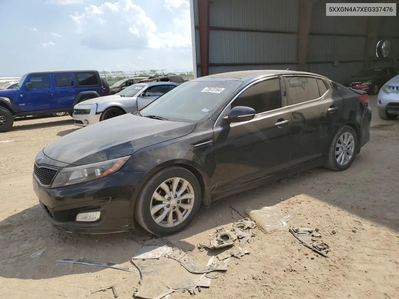 5XXGN4A7XEG337476 2014 Kia Optima Ex