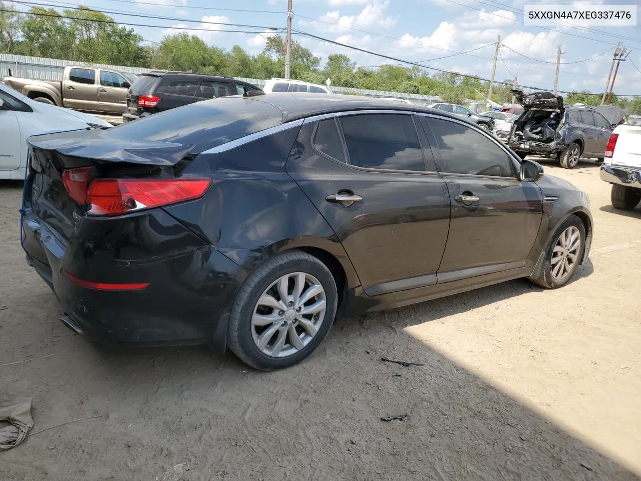 5XXGN4A7XEG337476 2014 Kia Optima Ex