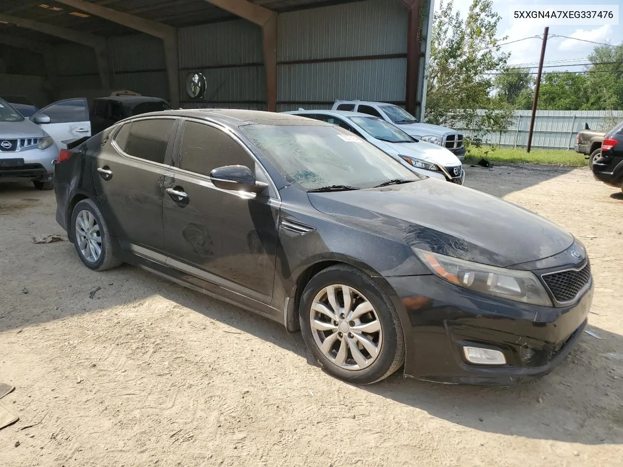 5XXGN4A7XEG337476 2014 Kia Optima Ex