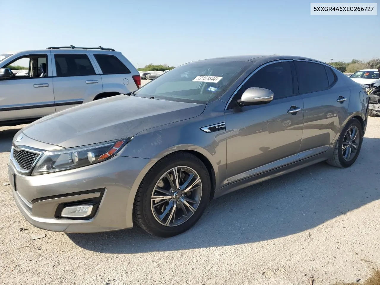 2014 Kia Optima Sx VIN: 5XXGR4A6XEG266727 Lot: 72153344