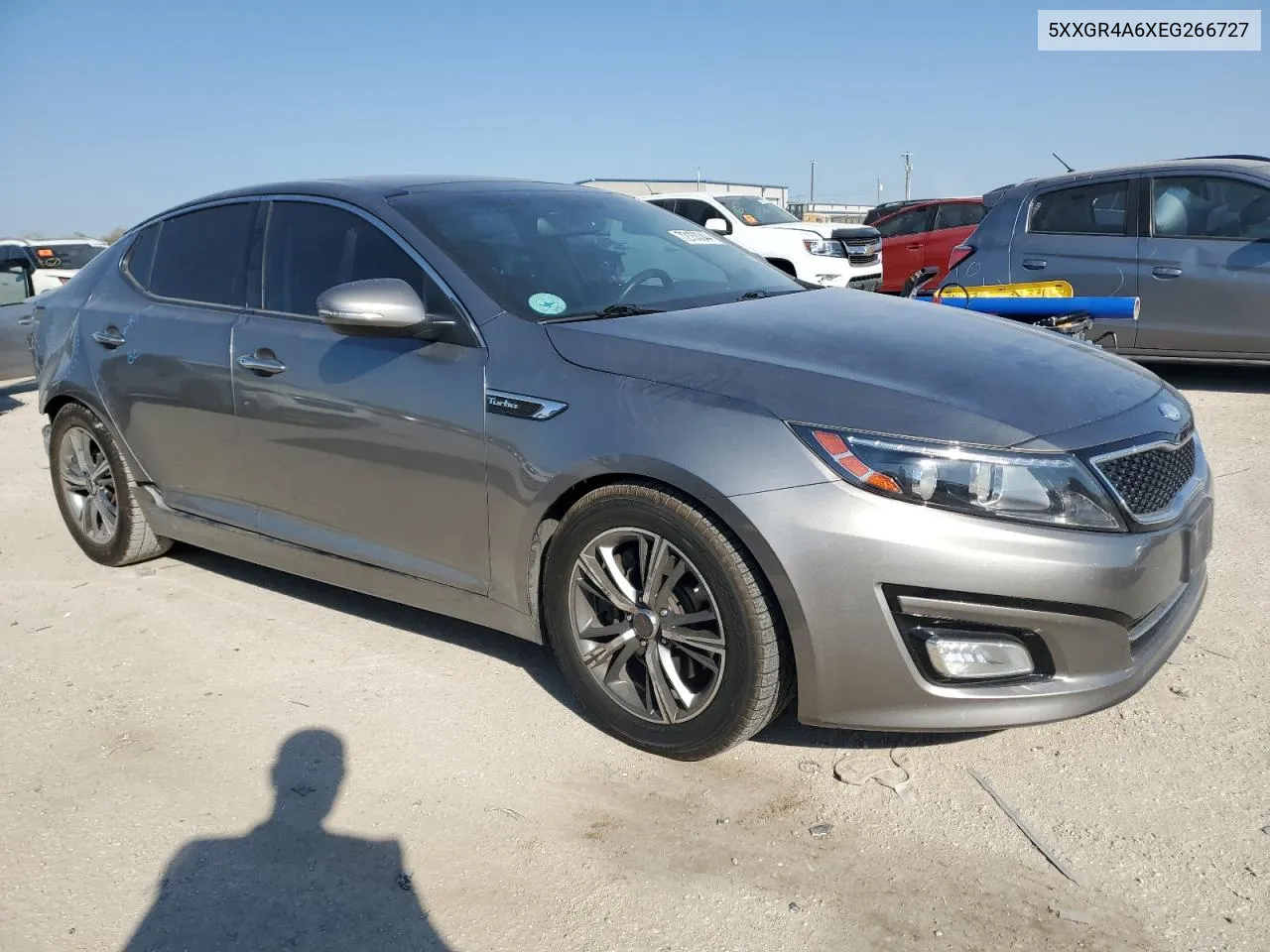 2014 Kia Optima Sx VIN: 5XXGR4A6XEG266727 Lot: 72153344