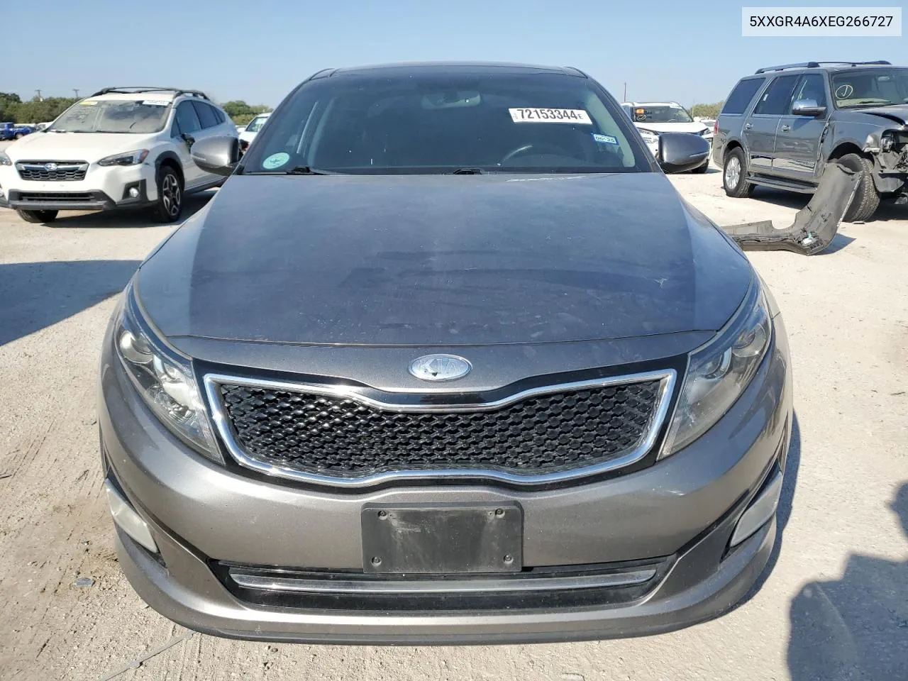 2014 Kia Optima Sx VIN: 5XXGR4A6XEG266727 Lot: 72153344