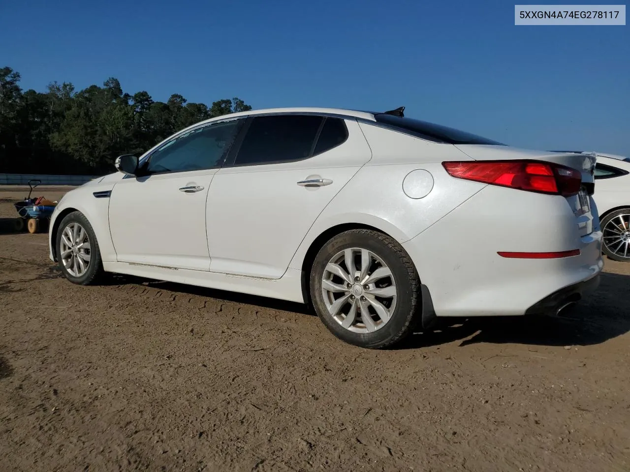 2014 Kia Optima Ex VIN: 5XXGN4A74EG278117 Lot: 72266254