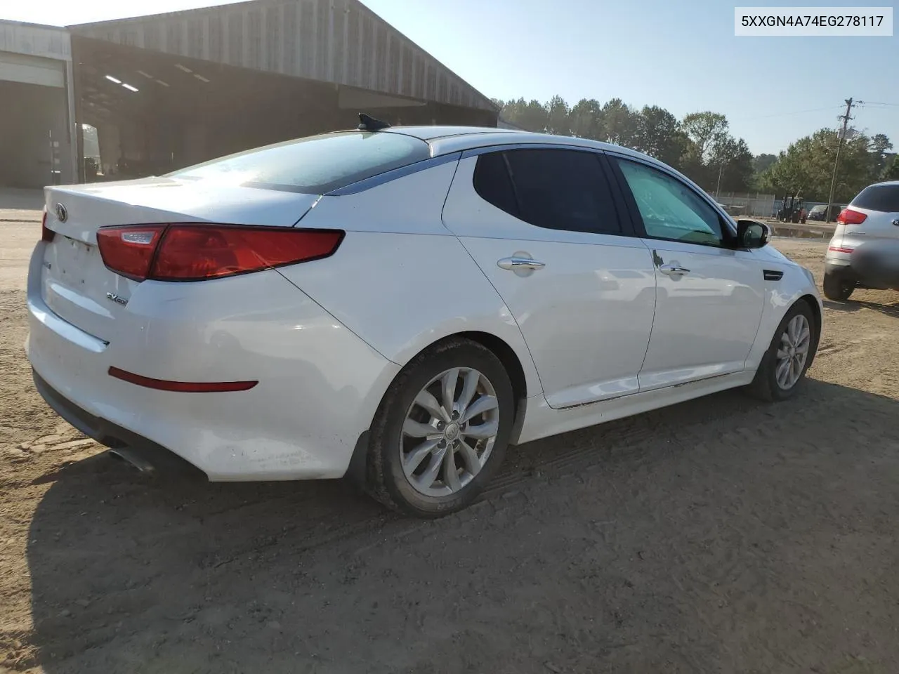 2014 Kia Optima Ex VIN: 5XXGN4A74EG278117 Lot: 72266254