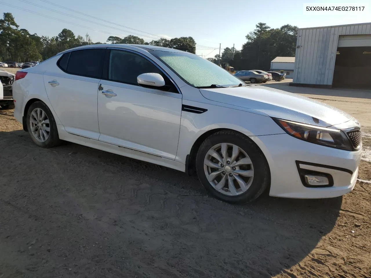 2014 Kia Optima Ex VIN: 5XXGN4A74EG278117 Lot: 72266254