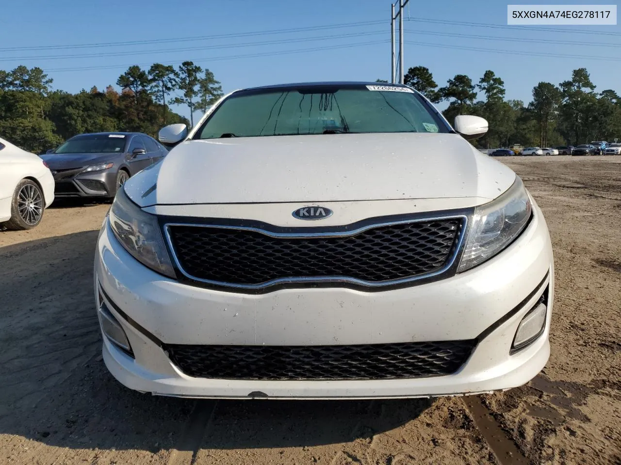 2014 Kia Optima Ex VIN: 5XXGN4A74EG278117 Lot: 72266254