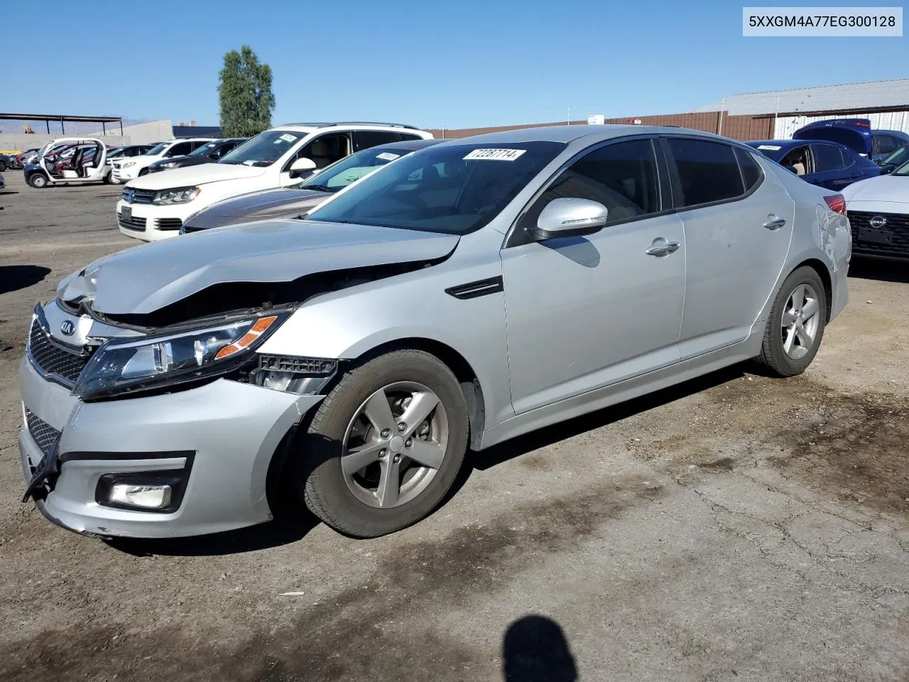 2014 Kia Optima Lx VIN: 5XXGM4A77EG300128 Lot: 72287714