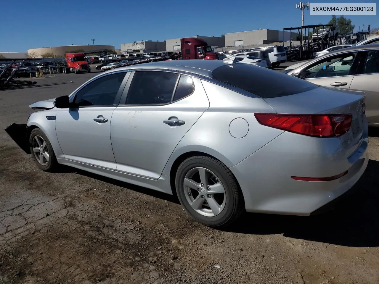 5XXGM4A77EG300128 2014 Kia Optima Lx