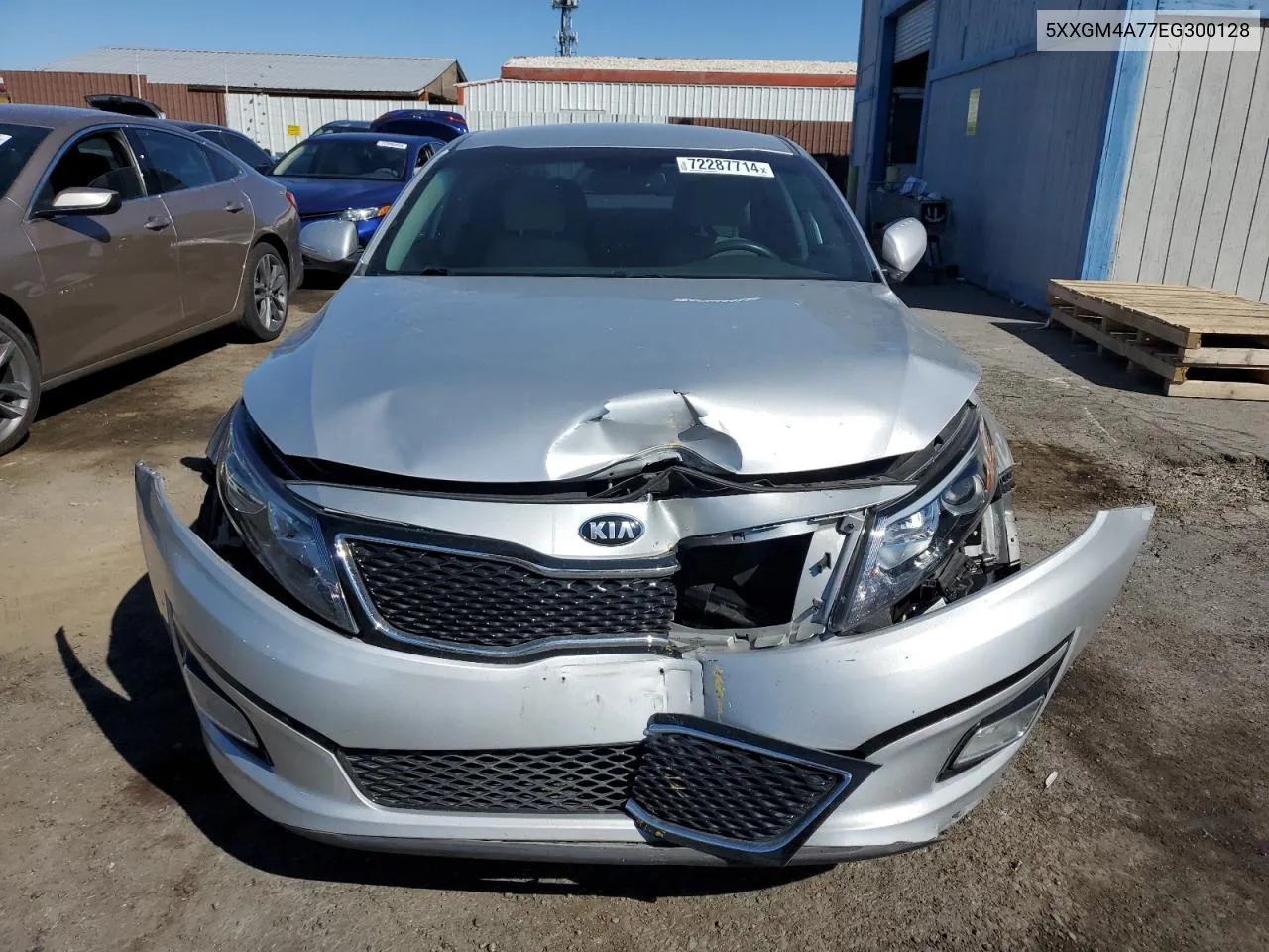 2014 Kia Optima Lx VIN: 5XXGM4A77EG300128 Lot: 72287714