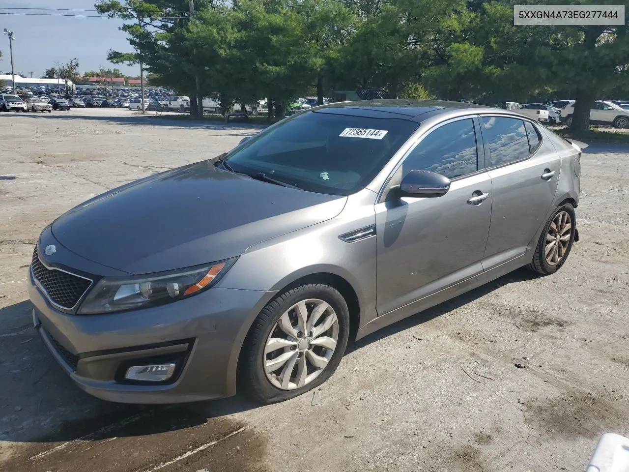 2014 Kia Optima Ex VIN: 5XXGN4A73EG277444 Lot: 72365144