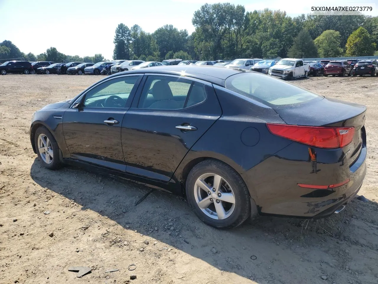 2014 Kia Optima Lx VIN: 5XXGM4A7XEG273779 Lot: 72383664