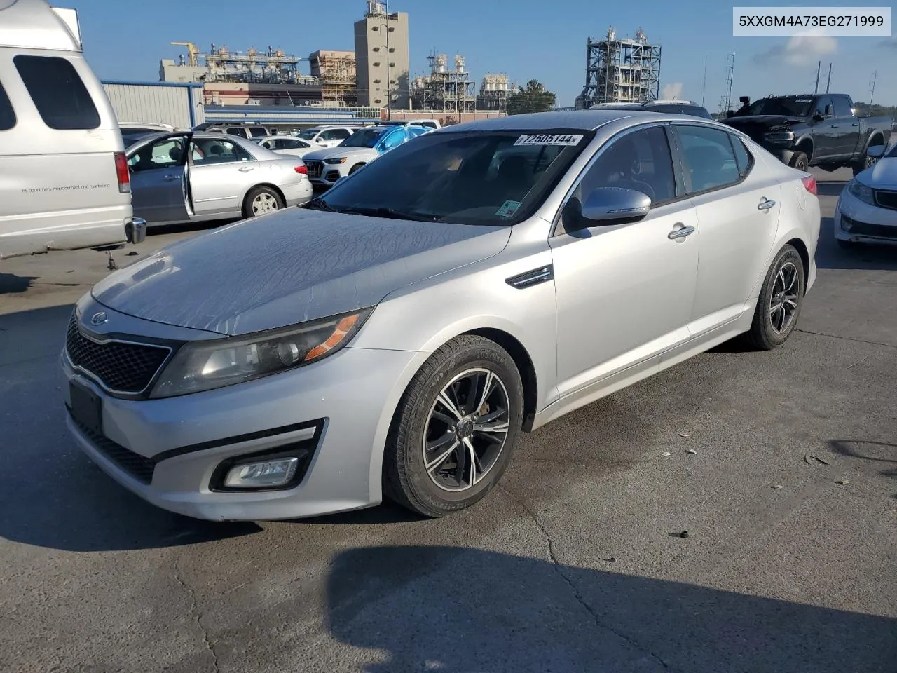 5XXGM4A73EG271999 2014 Kia Optima Lx