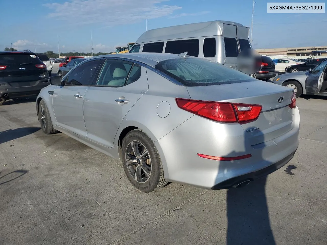 2014 Kia Optima Lx VIN: 5XXGM4A73EG271999 Lot: 72505144