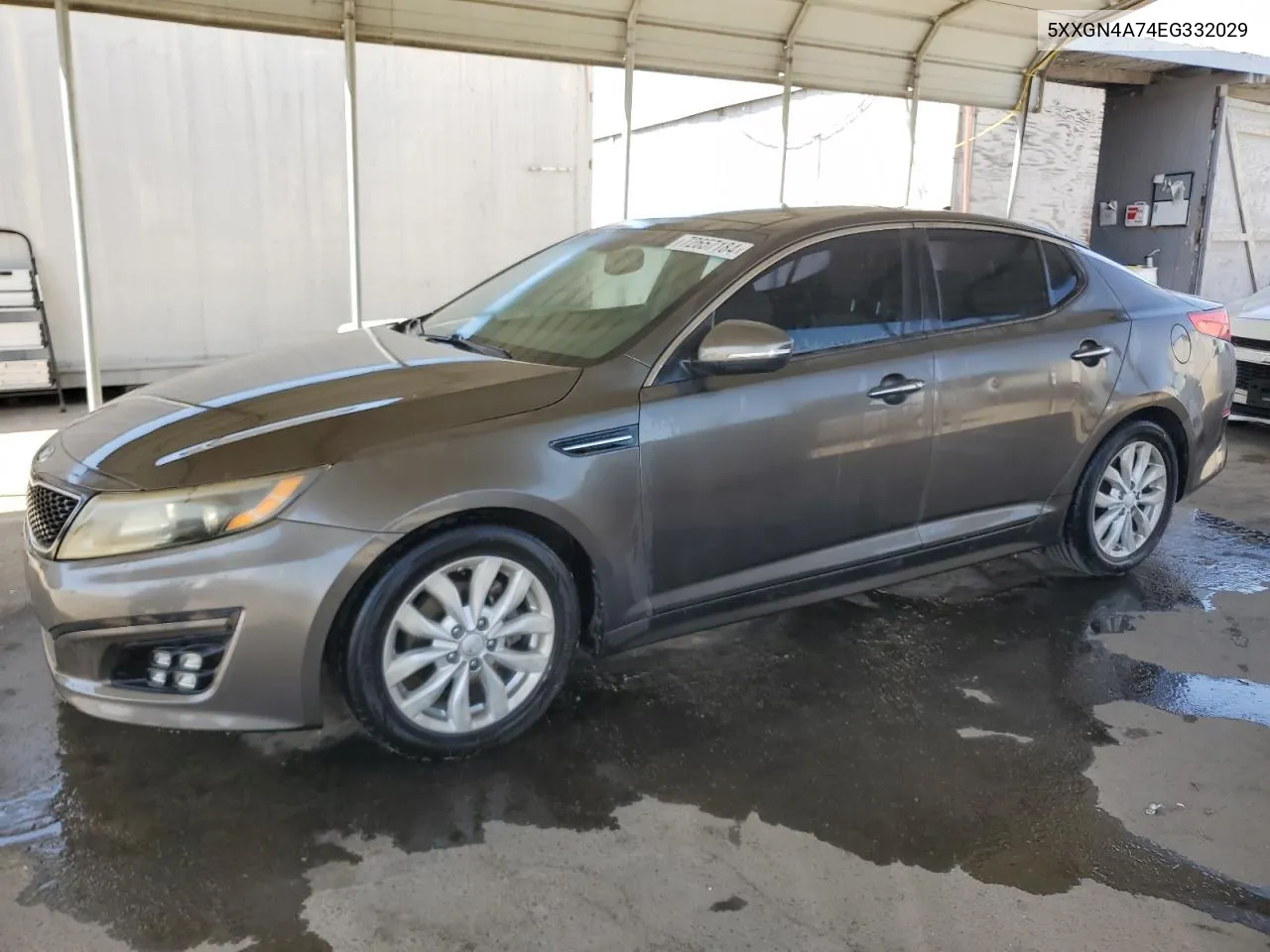 2014 Kia Optima Ex VIN: 5XXGN4A74EG332029 Lot: 72657184