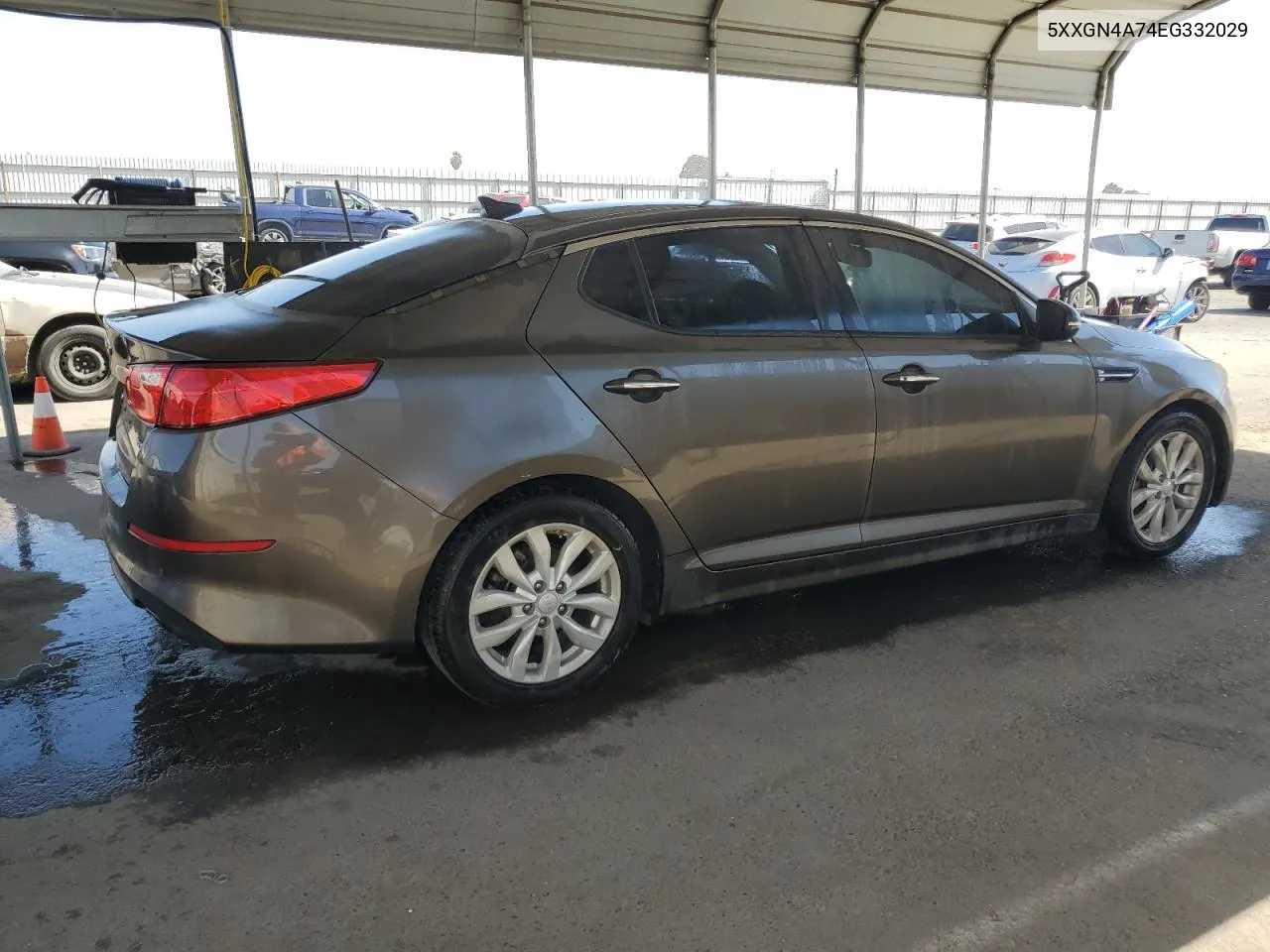 2014 Kia Optima Ex VIN: 5XXGN4A74EG332029 Lot: 72657184