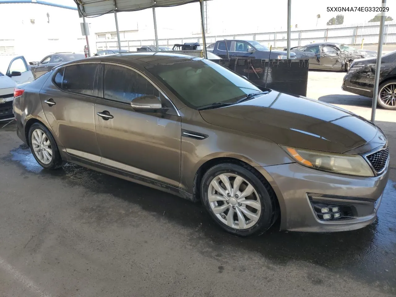 2014 Kia Optima Ex VIN: 5XXGN4A74EG332029 Lot: 72657184