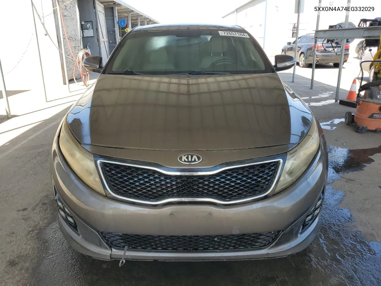 5XXGN4A74EG332029 2014 Kia Optima Ex