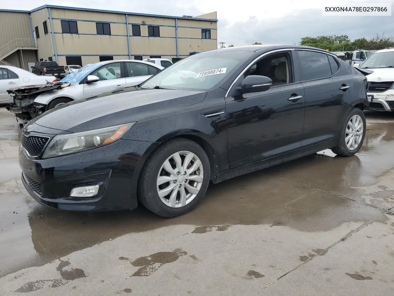 2014 Kia Optima Ex VIN: 5XXGN4A78EG297866 Lot: 72898874