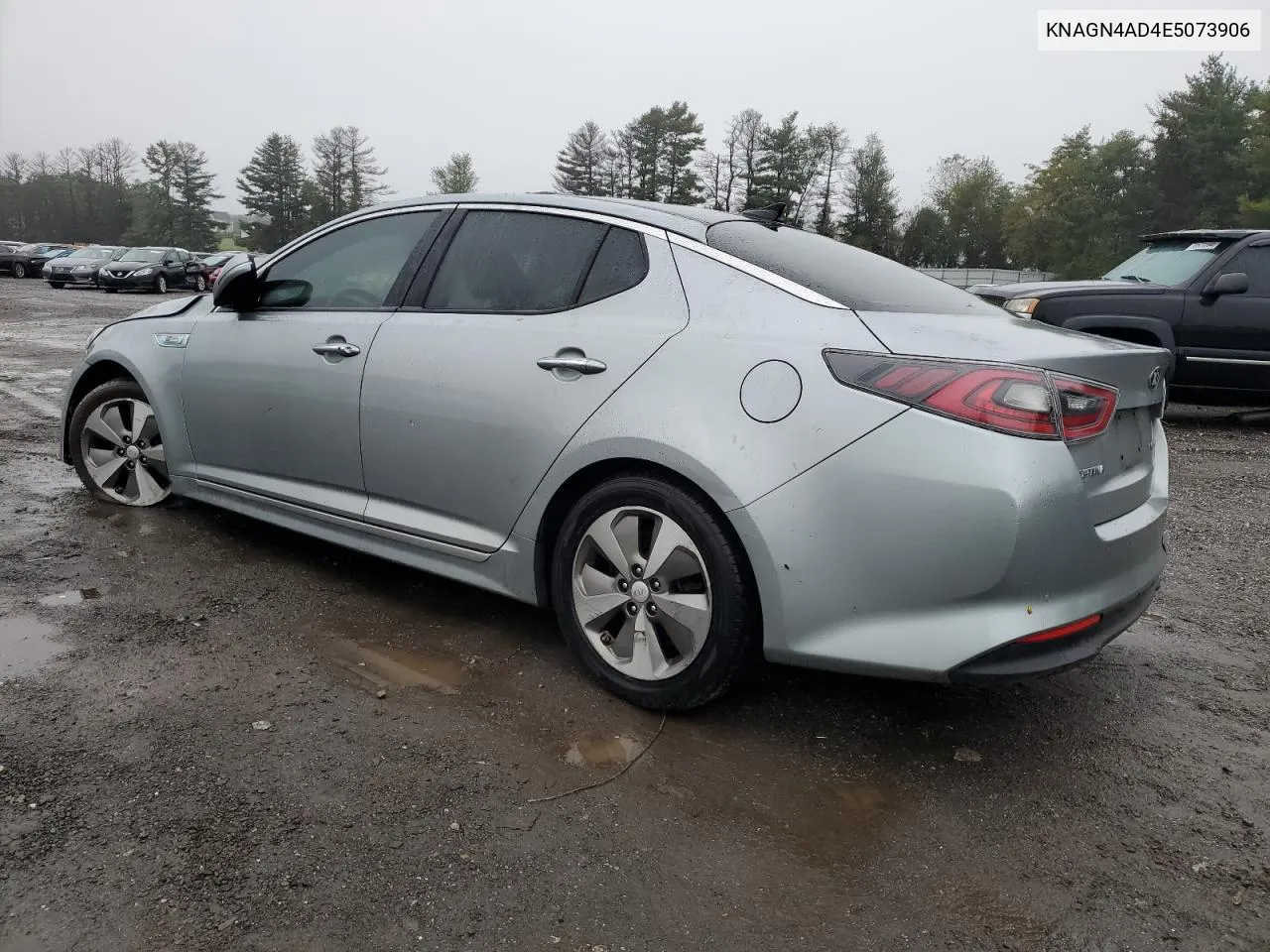 2014 Kia Optima Hybrid VIN: KNAGN4AD4E5073906 Lot: 72960004