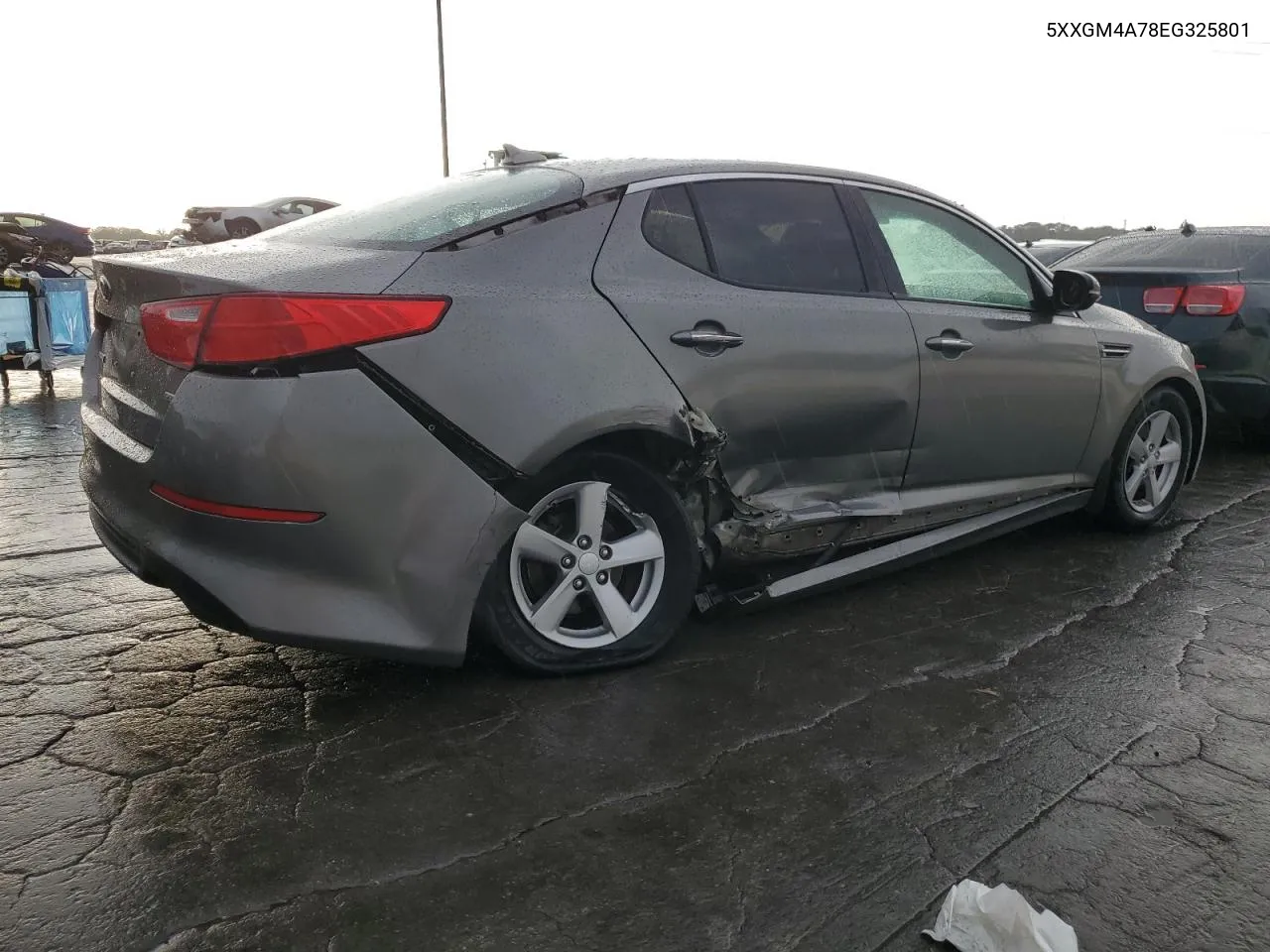 5XXGM4A78EG325801 2014 Kia Optima Lx