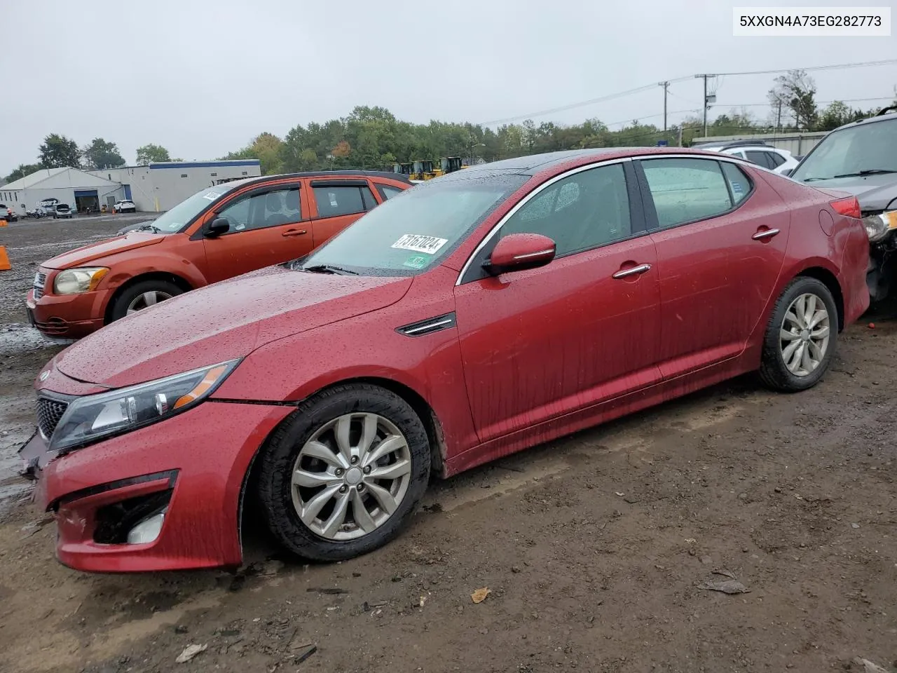 2014 Kia Optima Ex VIN: 5XXGN4A73EG282773 Lot: 73167024