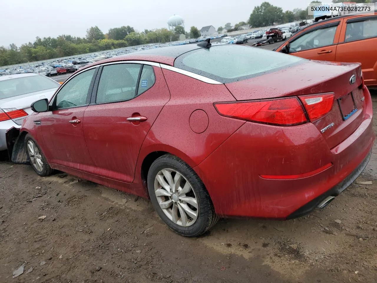 2014 Kia Optima Ex VIN: 5XXGN4A73EG282773 Lot: 73167024