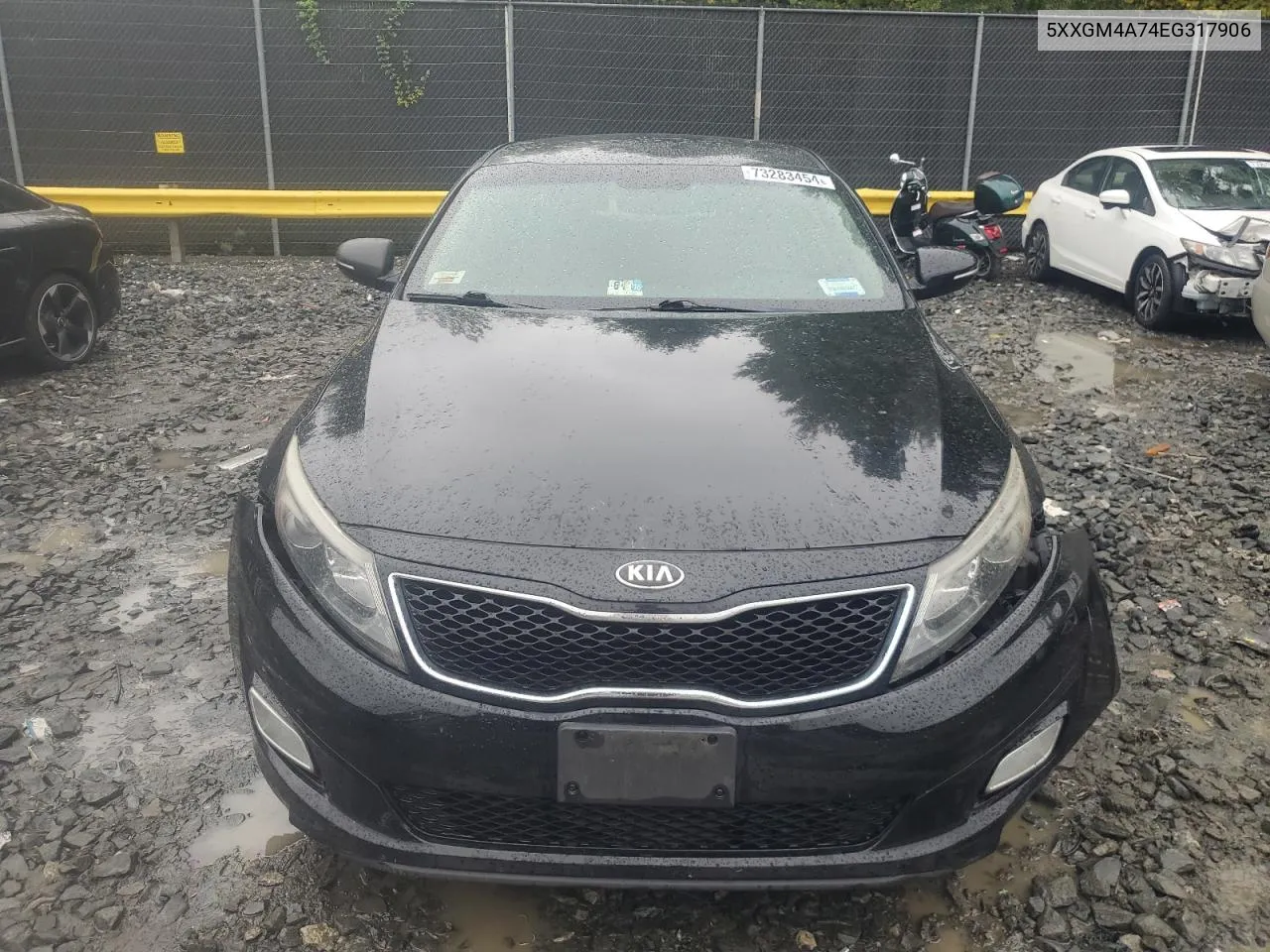 2014 Kia Optima Lx VIN: 5XXGM4A74EG317906 Lot: 73283454