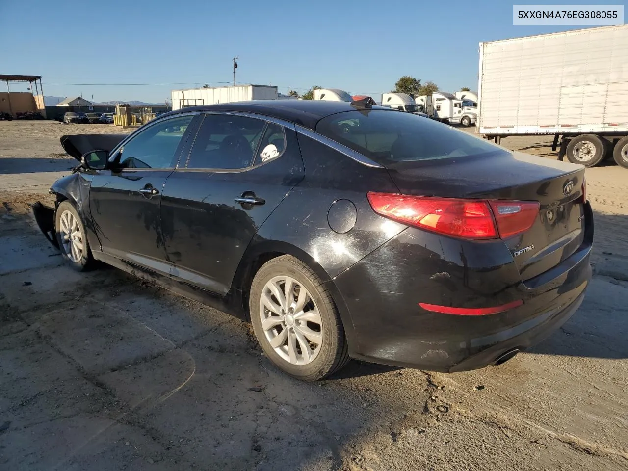 2014 Kia Optima Ex VIN: 5XXGN4A76EG308055 Lot: 73394924