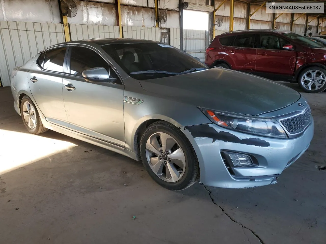 2014 Kia Optima Hybrid VIN: KNAGN4AD3E5066087 Lot: 73417114