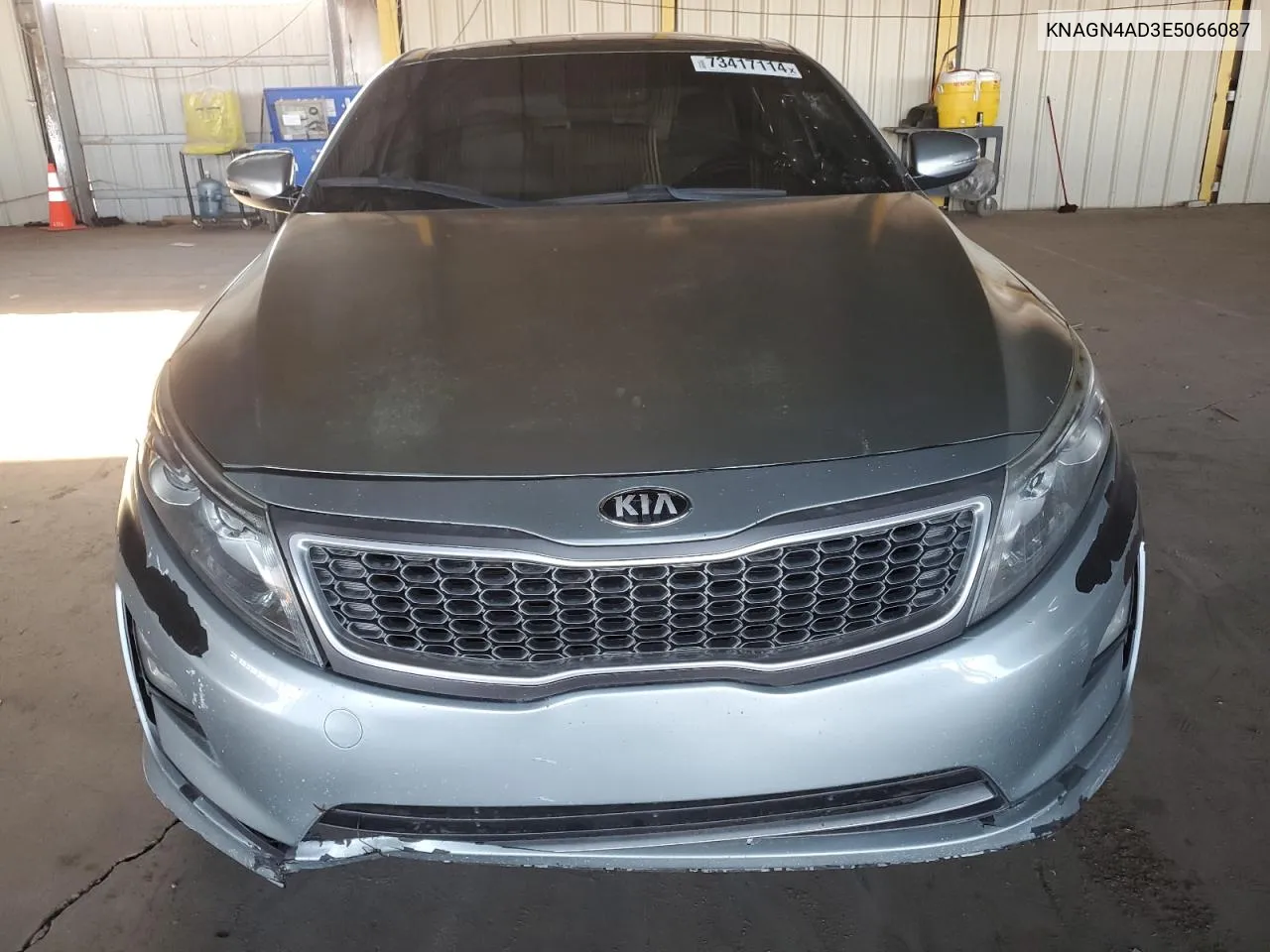 2014 Kia Optima Hybrid VIN: KNAGN4AD3E5066087 Lot: 73417114