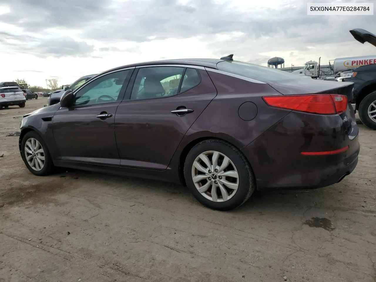 2014 Kia Optima Ex VIN: 5XXGN4A77EG284784 Lot: 73428334