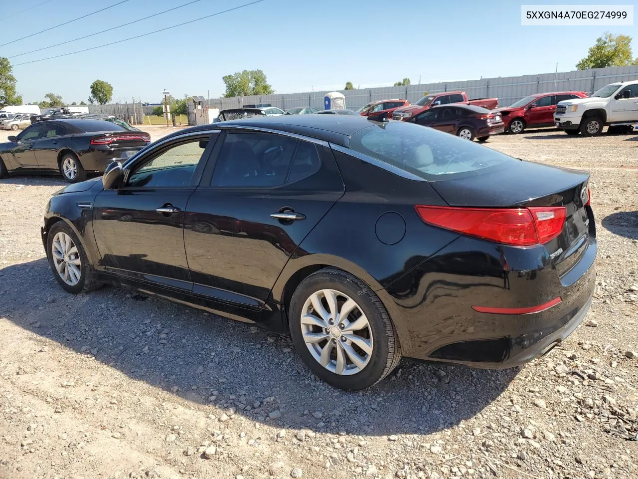 2014 Kia Optima Ex VIN: 5XXGN4A70EG274999 Lot: 73540394