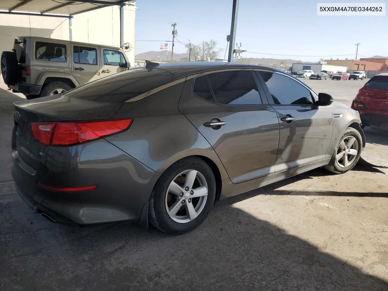 2014 Kia Optima Lx VIN: 5XXGM4A70EG344262 Lot: 73602674